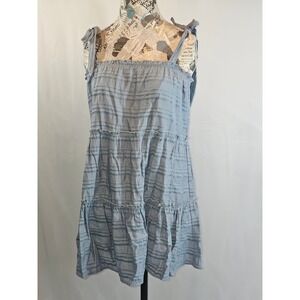 Altard‎ State Navy Blue Boho Mini Dress Size Small Lot CC